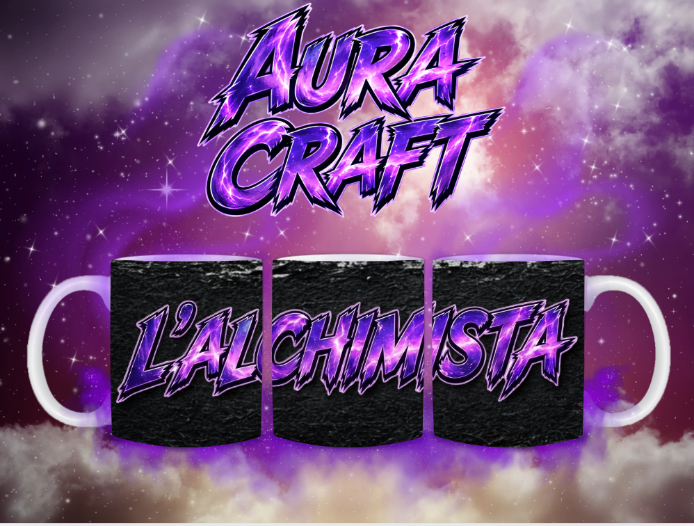 TAZZA MUG AURA CRAFT L'ALCHIMISTA