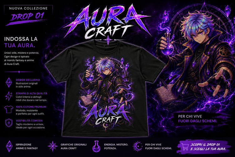AURA CRAFT TSHIRT