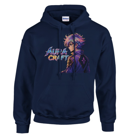 FELPA CON CAPPUCCIO ADULTI E BAMBINI UNISEX AURA CRAFT LEGACY