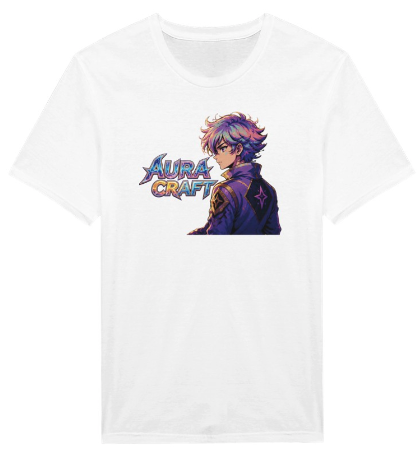 T-SHIRT GIROCOLLO ADULTI E BAMBINI UNISEX AURA CRAFT