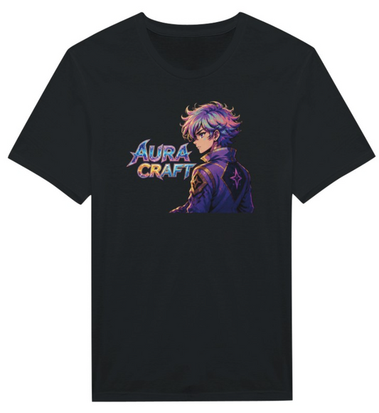 T-SHIRT GIROCOLLO ADULTI E BAMBINI UNISEX AURA CRAFT