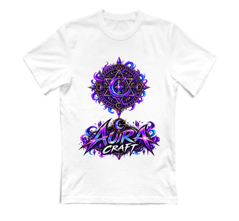 T-SHIRT GIROCOLLO ADULTI E BAMBINI UNISEX AURA CRAFT IL SIGILLO