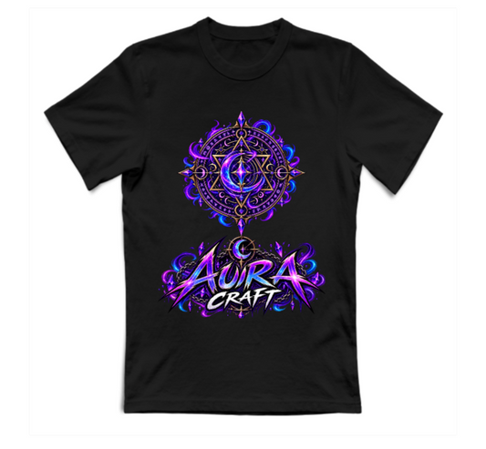 T-SHIRT GIROCOLLO ADULTI E BAMBINI UNISEX AURA CRAFT IL SIGILLO