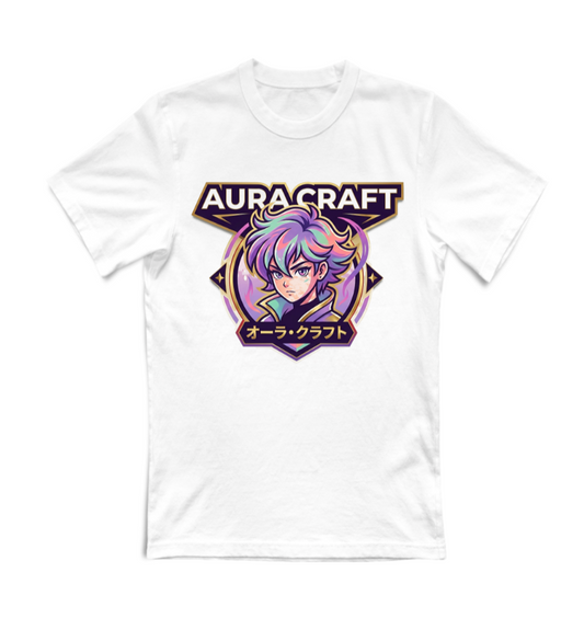 T-SHIRT GIROCOLLO ADULTI E BAMBINI UNISEX AURA CRAFT